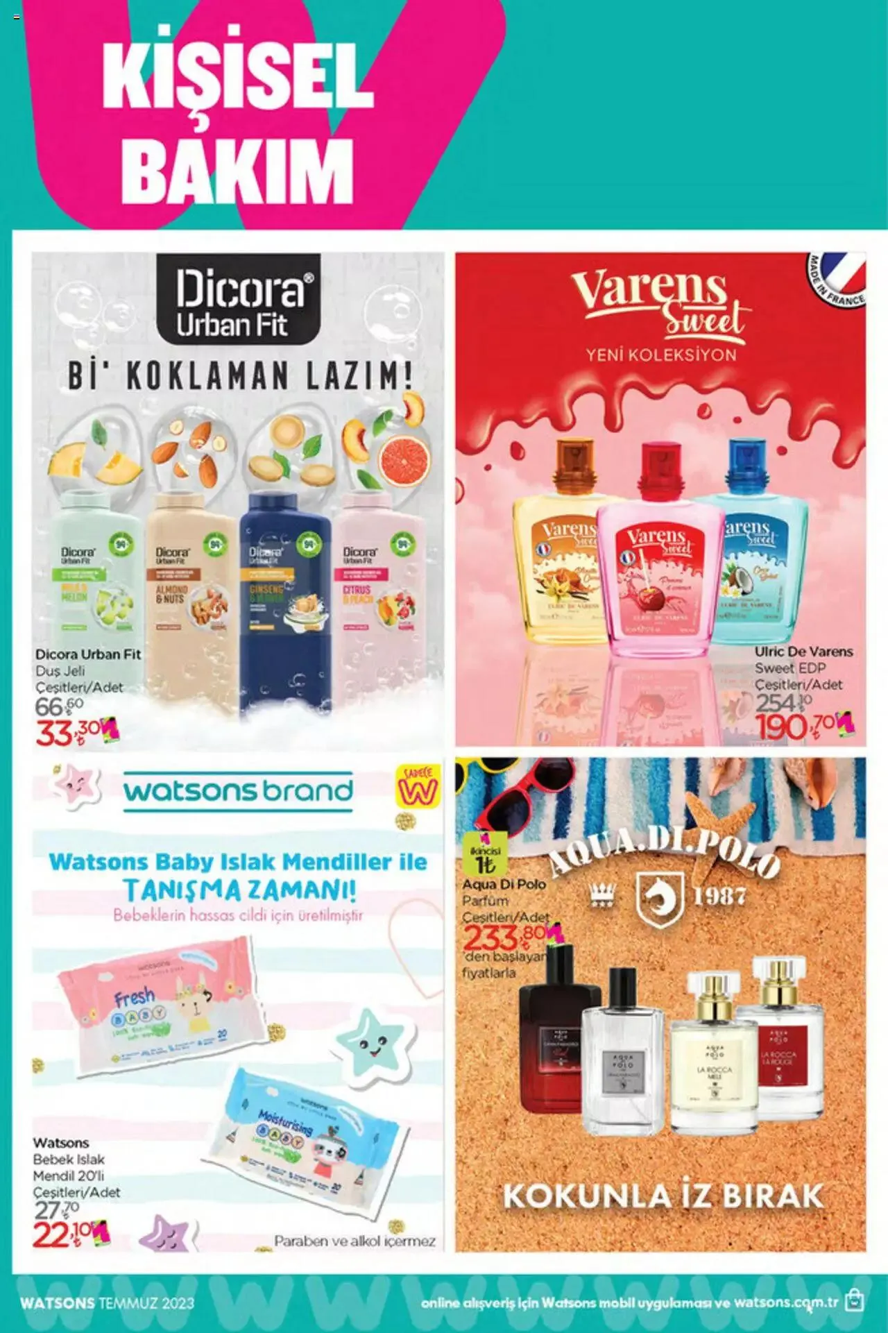 Katalog Watsons Katalog 3 Temmuz - 8 Ağustos 2023 - aktüel Sayfa 36