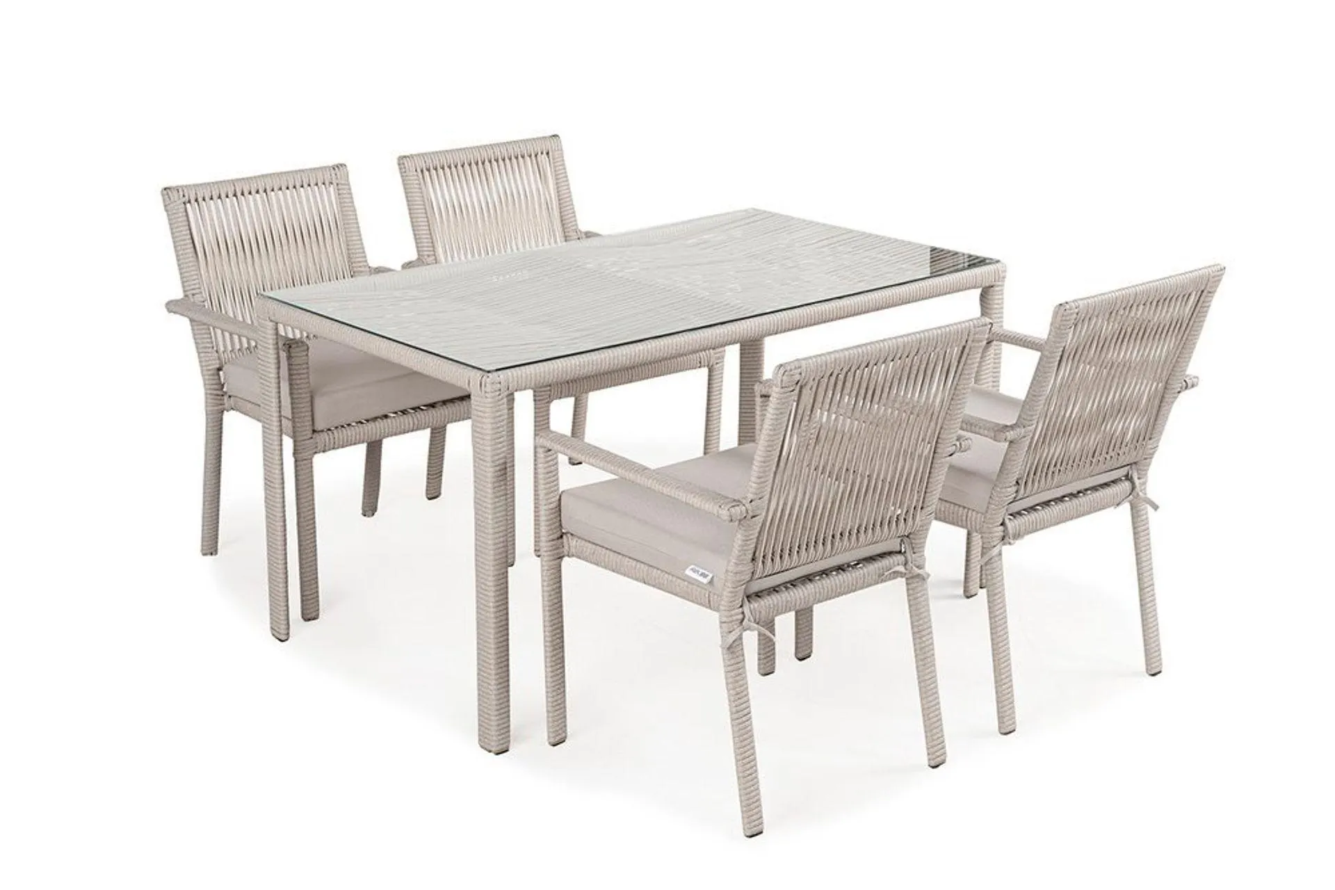 Leros Masa Takımı Kum Rengi