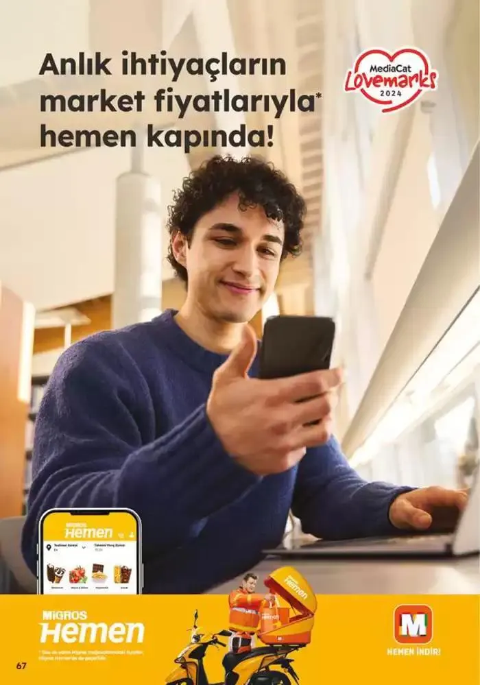 Katalog Migros katalog 9 Ocak - 22 Ocak 2025 - aktüel Sayfa 67