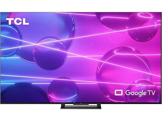 TCL 55C745GTV 55 inç 139 Ekran Uydu Alıcılı Smart 4K UHD QLED Google TV Siyah