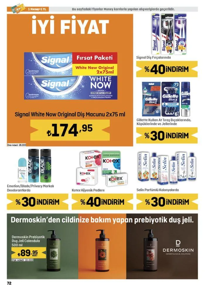 Katalog Migros katalog 29 Ağustos - 11 Eylül 2024 - aktüel Sayfa 72