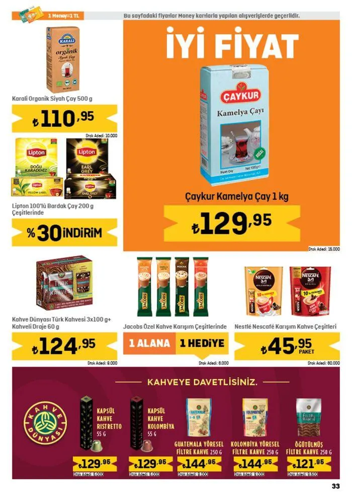 Katalog Migros katalog 27 Haziran - 11 Temmuz 2024 - aktüel Sayfa 33