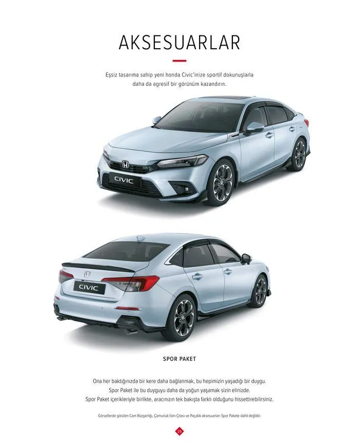 Katalog Honda Civic 26 Ocak - 26 Ocak 2025 - aktüel Sayfa 26