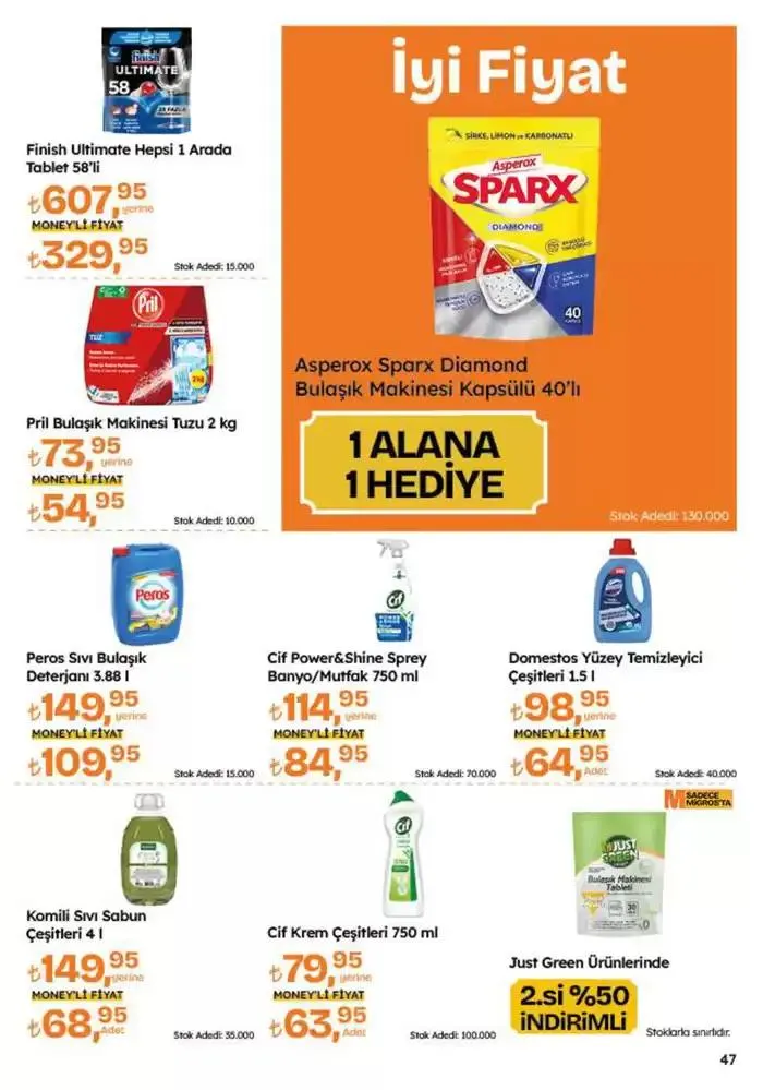 Katalog Migros katalog 9 Ocak - 22 Ocak 2025 - aktüel Sayfa 47