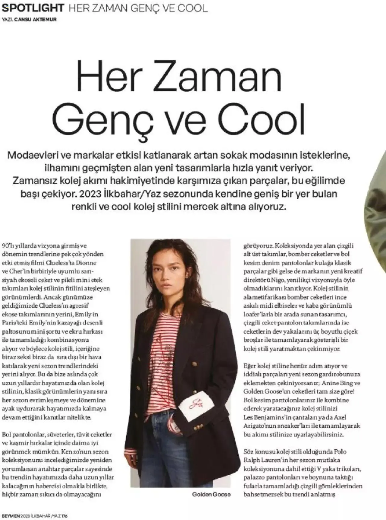 Katalog Beymen Katalog - Beymen Magazine Kadin 13 Mart - 31 Aralık 2023 - aktüel Sayfa 177