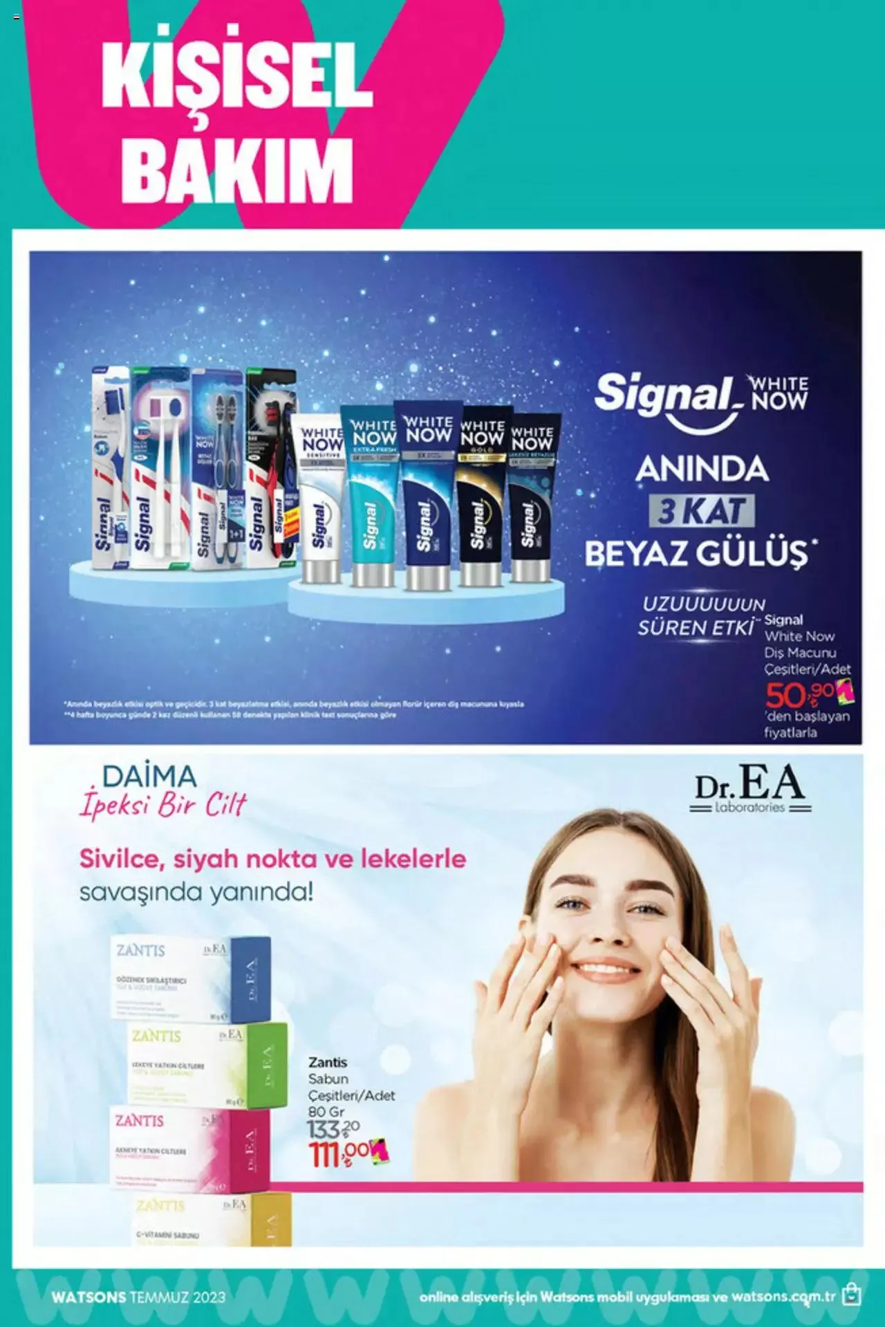 Katalog Watsons Katalog 3 Temmuz - 8 Ağustos 2023 - aktüel Sayfa 33
