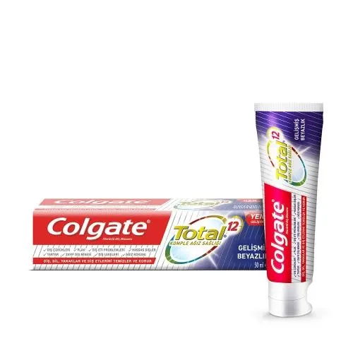Colgate Diş Macunu Total Gelişmiş Beyazlık 50 Ml