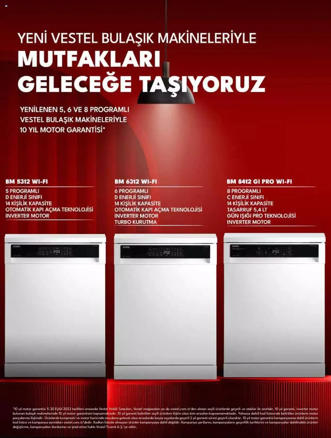 Katalog Vestel - Beyaz Eşya 5 Eylül - 30 Eylül 2023 - aktüel Sayfa 12