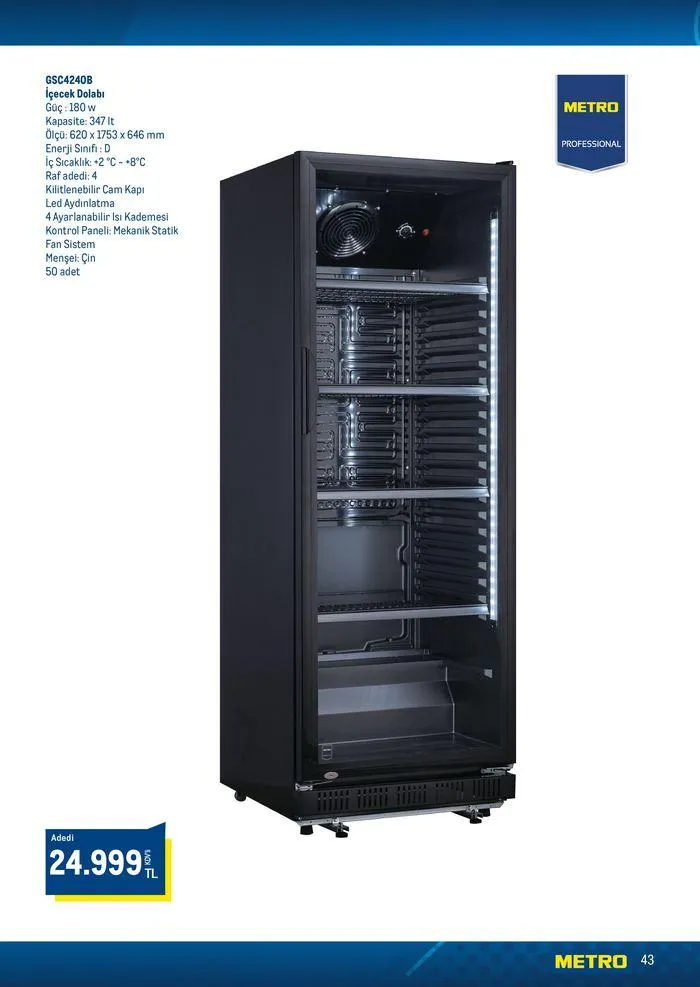 Katalog Horeca Sezona Hazırlık 15 Ağustos - 22 Ağustos 2024 - aktüel Sayfa 43