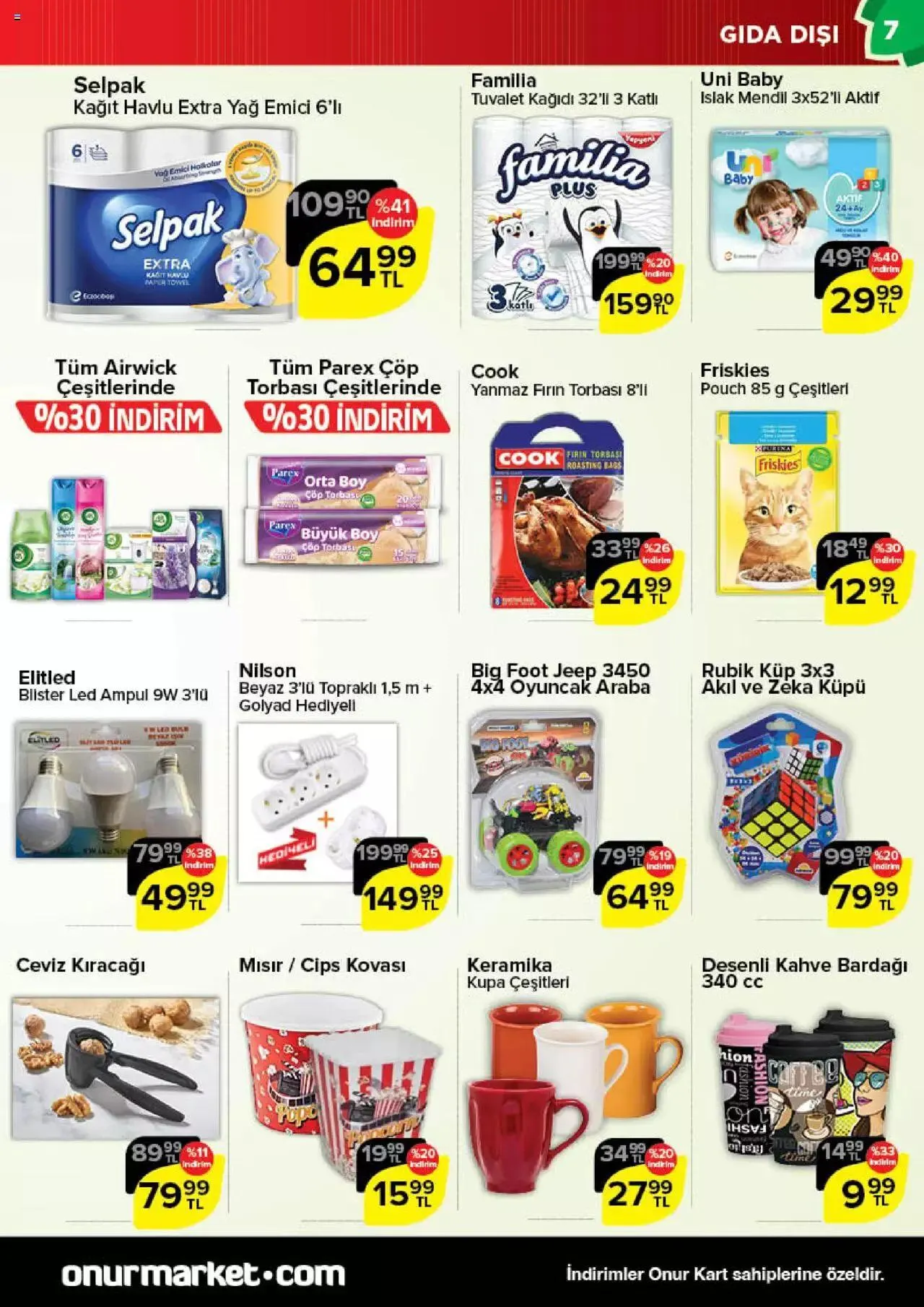 Katalog Onur Market Katalog 23 Kasım - 5 Aralık 2023 - aktüel Sayfa 7