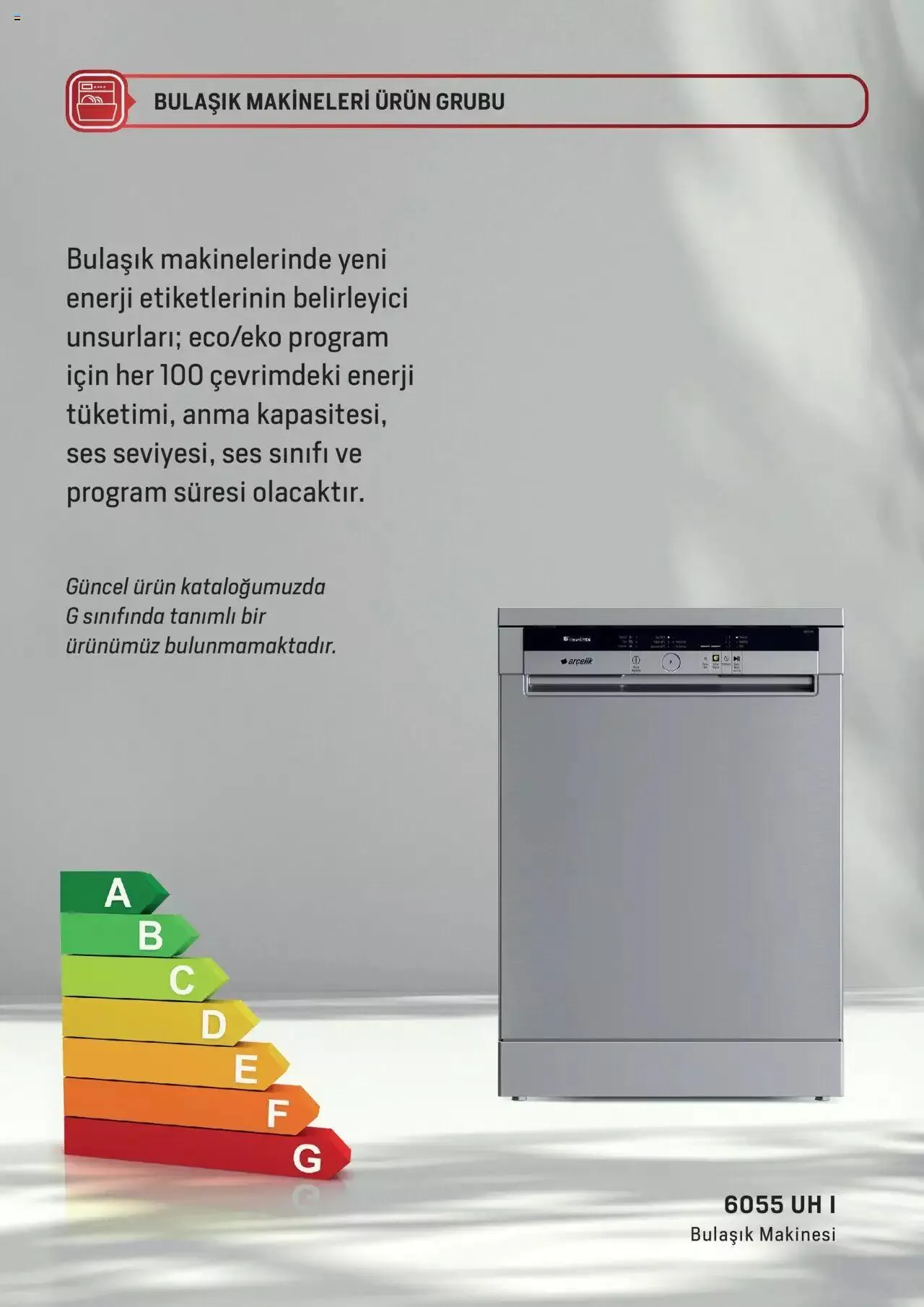 Katalog Arçelik Katalog - Enerji Sınıflandırmaları 11 Temmuz - 31 Aralık 2023 - aktüel Sayfa 8