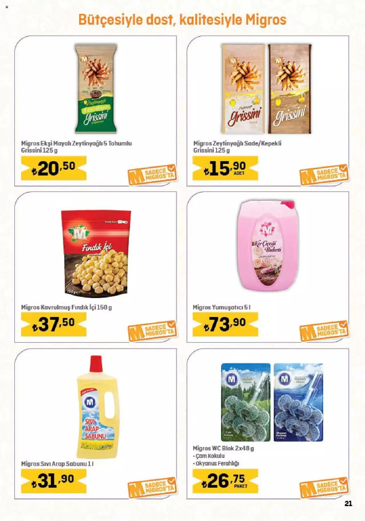 Katalog Migros Katalog - 5M Migroskop 14 Eylül - 27 Eylül 2023 - aktüel Sayfa 21