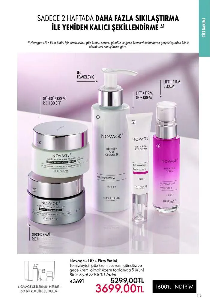 Katalog Oriflame katalog 1 Ağustos - 15 Ağustos 2024 - aktüel Sayfa 115