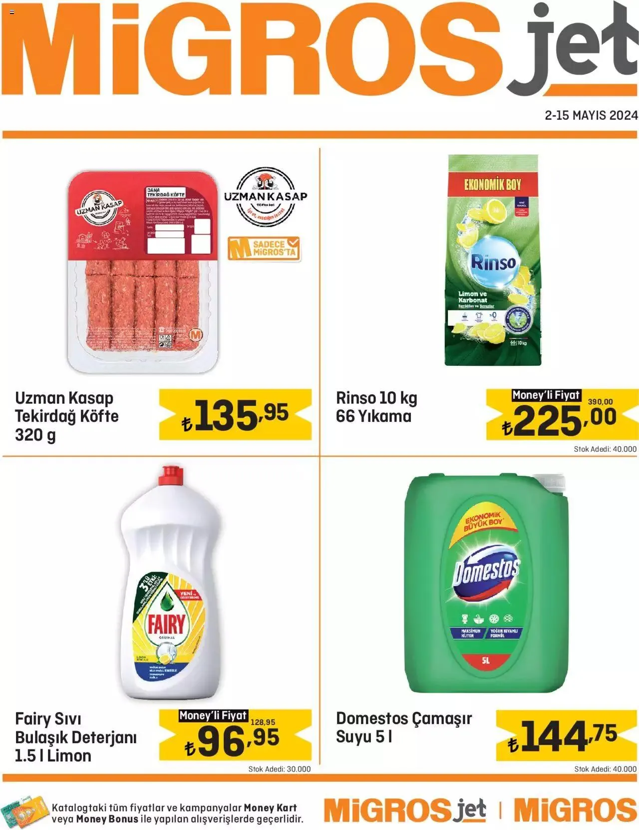 Katalog Migros Katalog - Güncel Migros Jet Dijital 2 Mayıs - 15 Mayıs 2024 - aktüel Sayfa 1