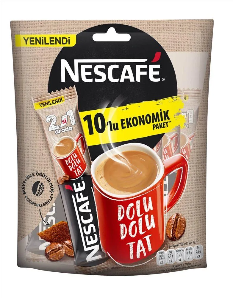 Nescafe 2si 1 Arada 10x11 g