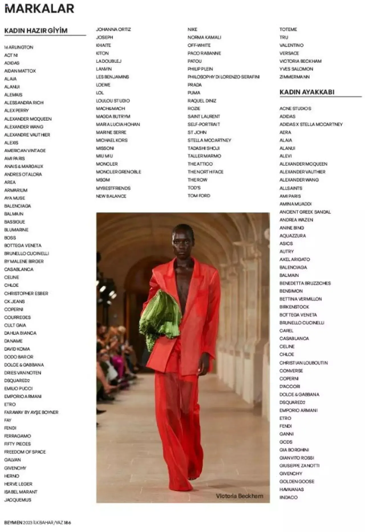 Katalog Beymen Katalog - Beymen Magazine Kadin 13 Mart - 31 Aralık 2023 - aktüel Sayfa 187