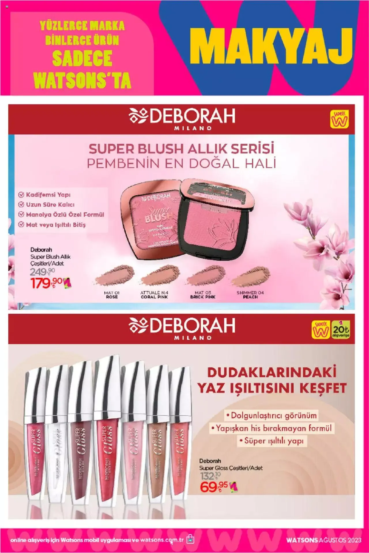 Katalog Watsons Katalog 9 Ağustos - 3 Eylül 2023 - aktüel Sayfa 16