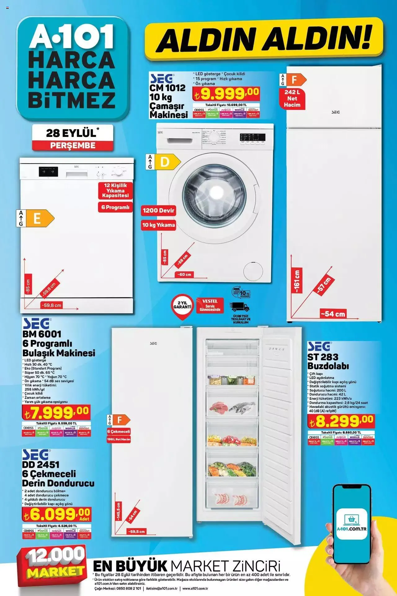 Katalog A101 Katalog Perşembe 28 Eylül - 5 Ekim 2023 - aktüel Sayfa 2