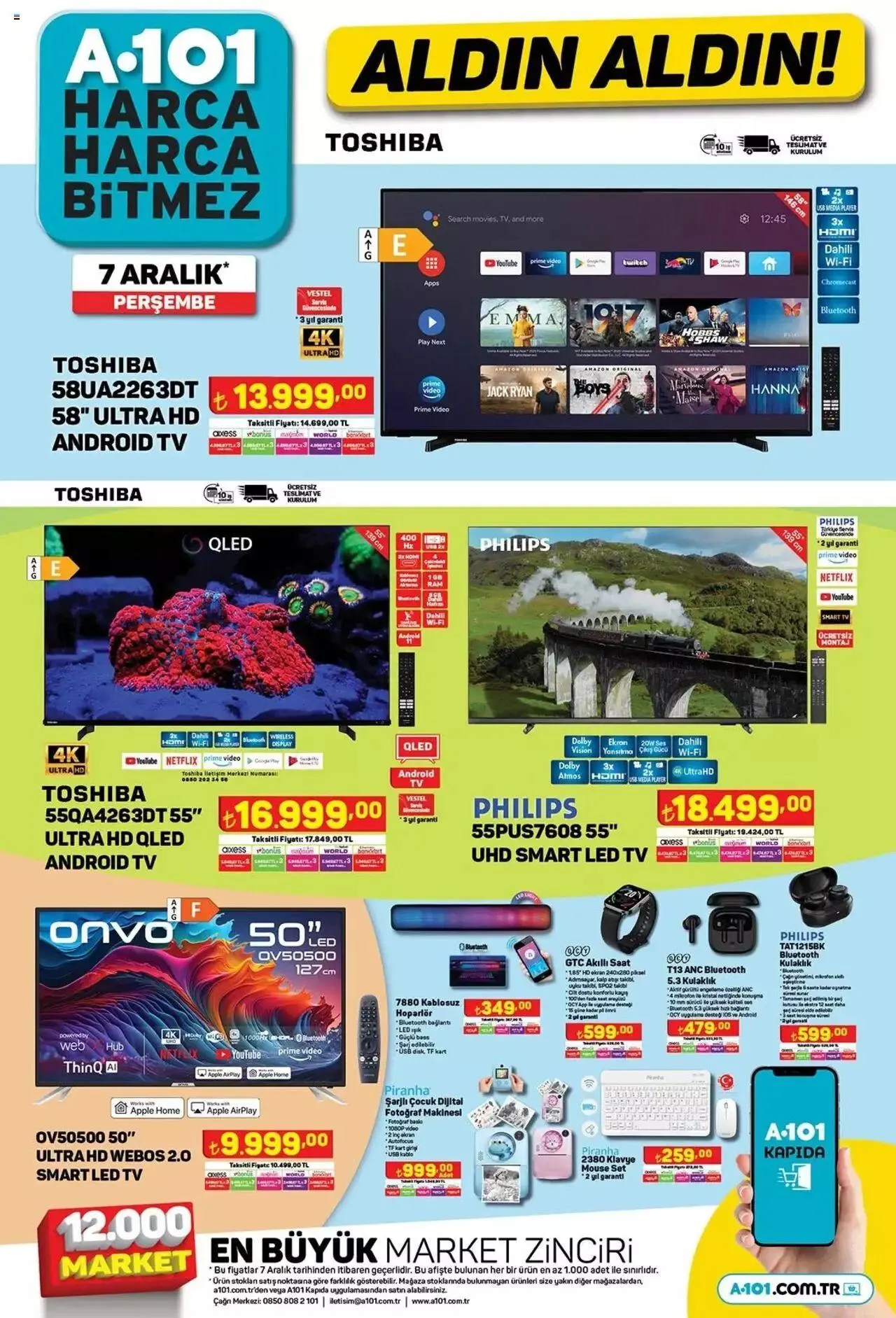 Katalog A101 Katalog Perşembe 7 Aralık - 14 Aralık 2023 - aktüel Sayfa 3