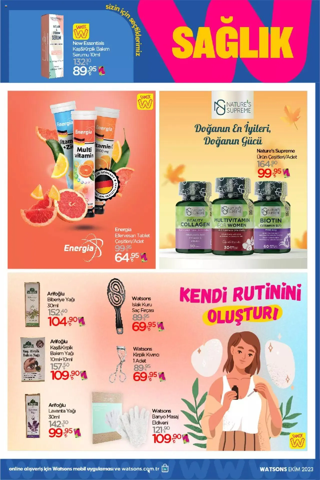 Katalog Watsons Katalog 9 Ekim - 29 Ekim 2023 - aktüel Sayfa 37