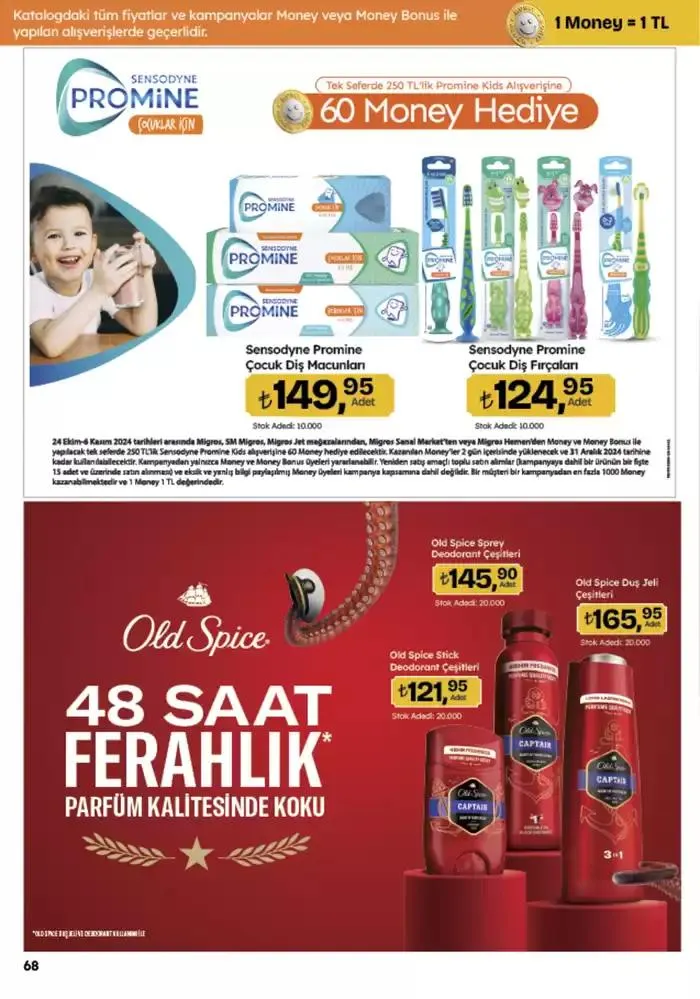 Katalog Migros katalog 25 Ekim - 8 Kasım 2024 - aktüel Sayfa 68