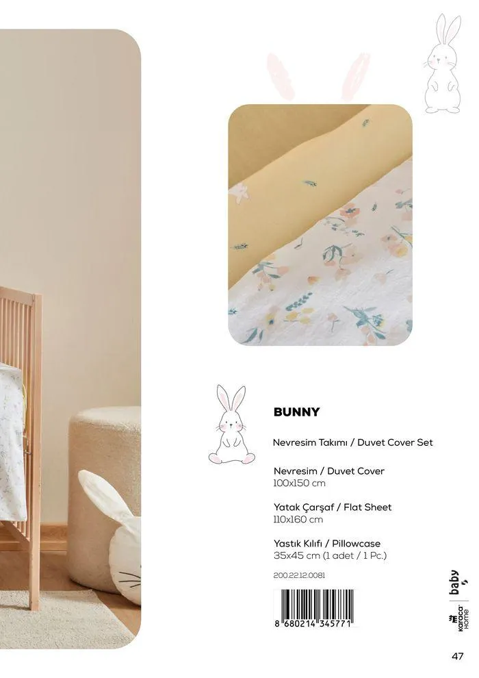 Katalog Genç ve Bebek Kataloğu 2024 9 Mayıs - 20 Haziran 2024 - aktüel Sayfa 47