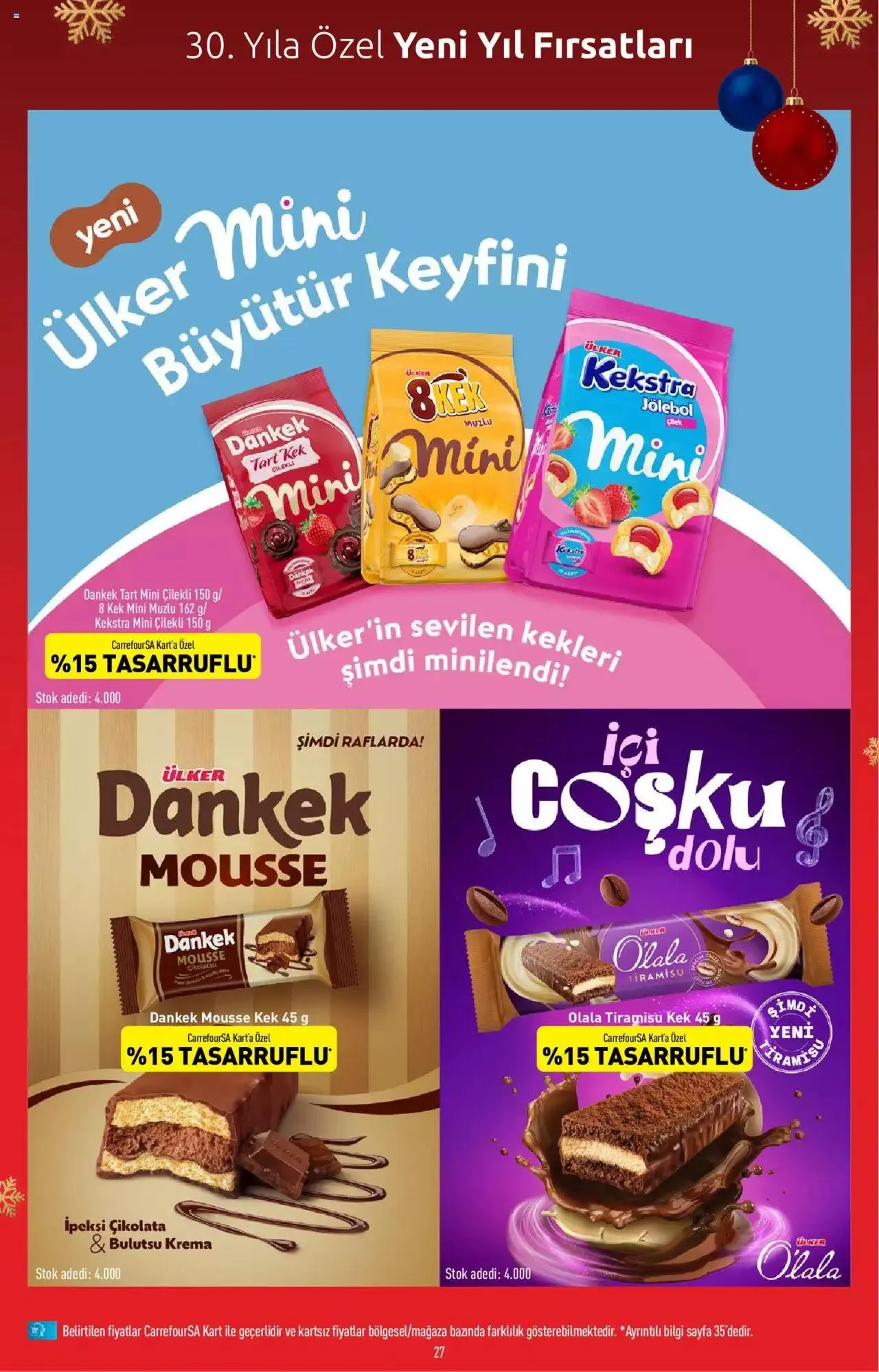 Katalog CarrefourSA Katalog 25 Aralık - 2 Ocak 2024 - aktüel Sayfa 27