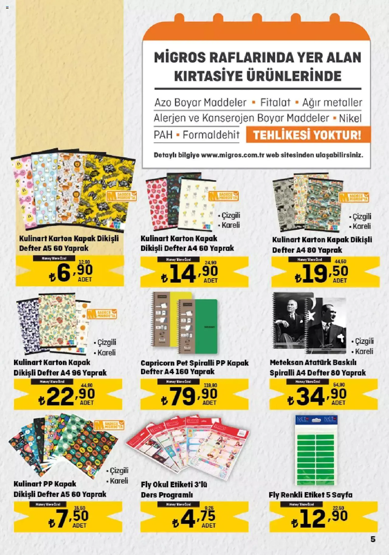 Katalog Migros Katalog - 5M Migroskop 14 Eylül - 27 Eylül 2023 - aktüel Sayfa 82
