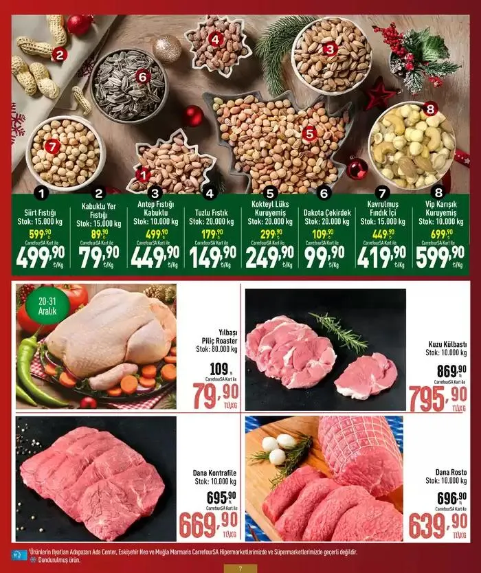 Katalog Kataloglar CarrefourSA 20 Aralık - 3 Ocak 2025 - aktüel Sayfa 7