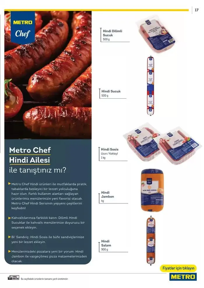 Katalog Metro Markalı Profesyonel Çözümler 7 Şubat - 31 Aralık 2025 - aktüel Sayfa 17