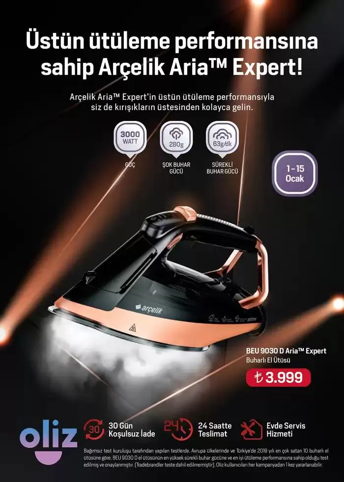 Katalog Arçelik Genel Kataloğu 7 Ocak - 15 Ocak 2025 - aktüel Sayfa 55