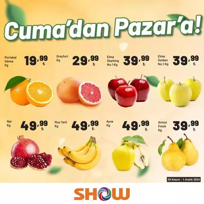 Katalog Show Market katalog 4 Aralık - 18 Aralık 2024 - aktüel Sayfa 7