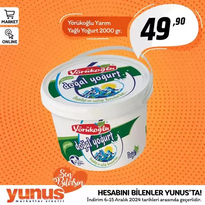Katalog Yunus Market katalog 13 Aralık - 27 Aralık 2024 - aktüel Sayfa 7