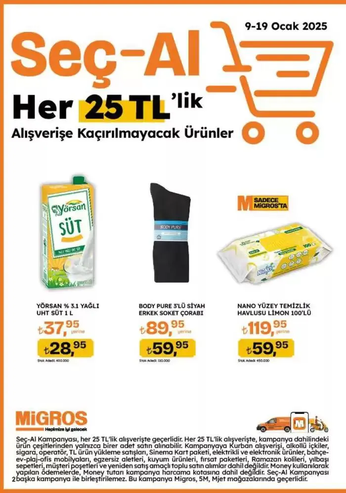 Katalog Migros katalog 9 Ocak - 22 Ocak 2025 - aktüel Sayfa 2