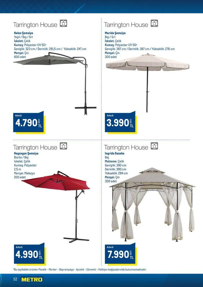 Katalog Horeca Sezona Hazırlık 15 Ağustos - 22 Ağustos 2024 - aktüel Sayfa 52