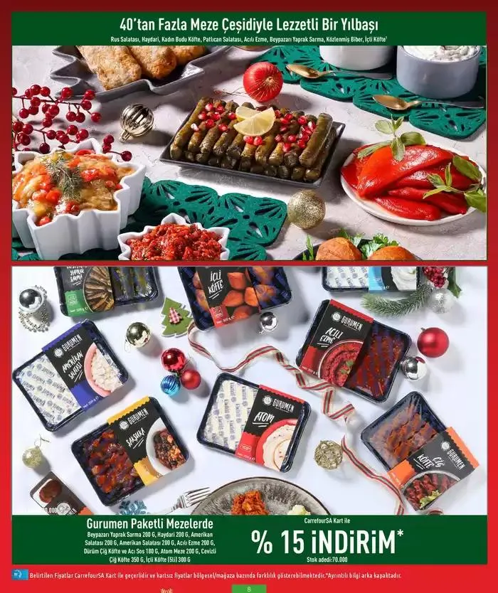 Katalog Kataloglar CarrefourSA 20 Aralık - 3 Ocak 2025 - aktüel Sayfa 8