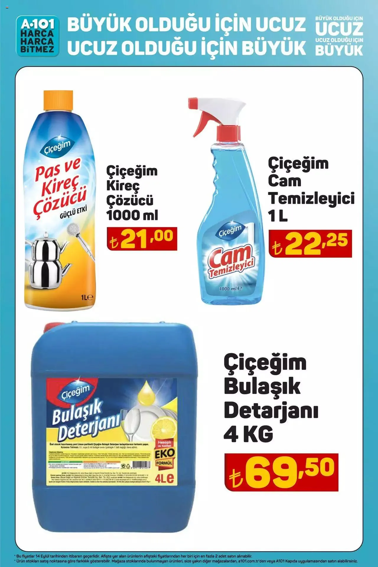 Katalog A101 Katalog Büyük olduğu için UCUZ 11 Eylül - 13 Ekim 2023 - aktüel Sayfa 15