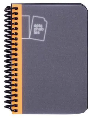 Container Black Book Detachables / Spiralli Orange Small 47184-6