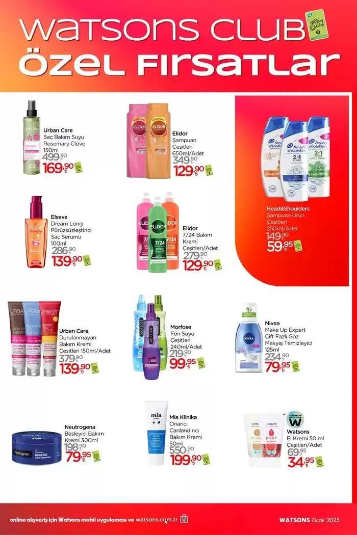 Katalog Watsons - 1- Watsons Ocak Kataloğu 2025 7 Ocak - 14 Ocak 2025 - aktüel Sayfa 3
