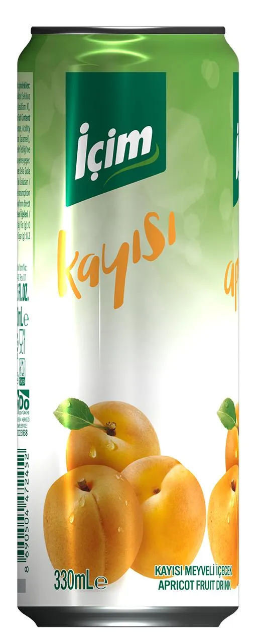 İçim Kayısı Meyveli İçecek Kutu 330 ml 12'li