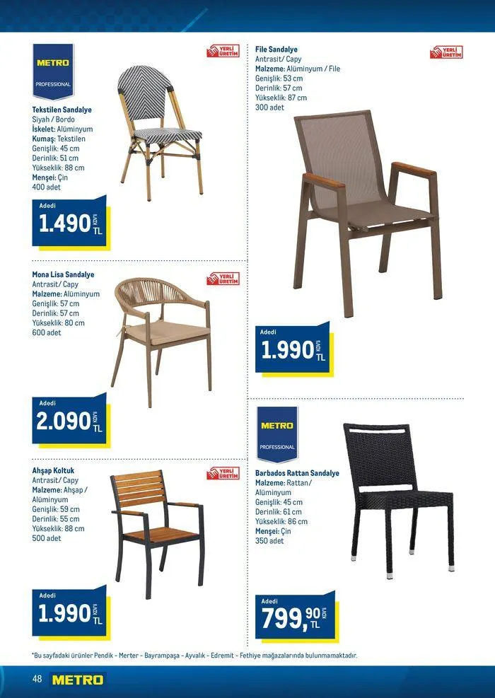 Katalog Horeca Sezona Hazırlık 15 Ağustos - 22 Ağustos 2024 - aktüel Sayfa 48