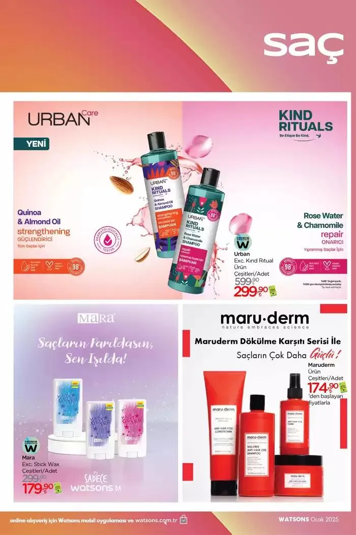 Katalog Watsons - 1- Watsons Ocak Kataloğu 2025 7 Ocak - 14 Ocak 2025 - aktüel Sayfa 29
