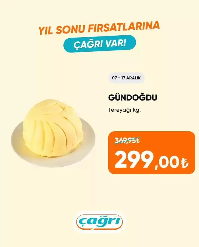 Katalog Çağrı Market katalog 10 Aralık - 24 Aralık 2024 - aktüel Sayfa 3