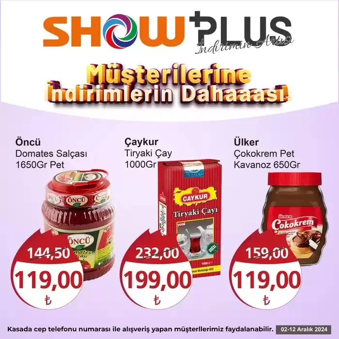 Katalog Show Market katalog 4 Aralık - 18 Aralık 2024 - aktüel Sayfa 4