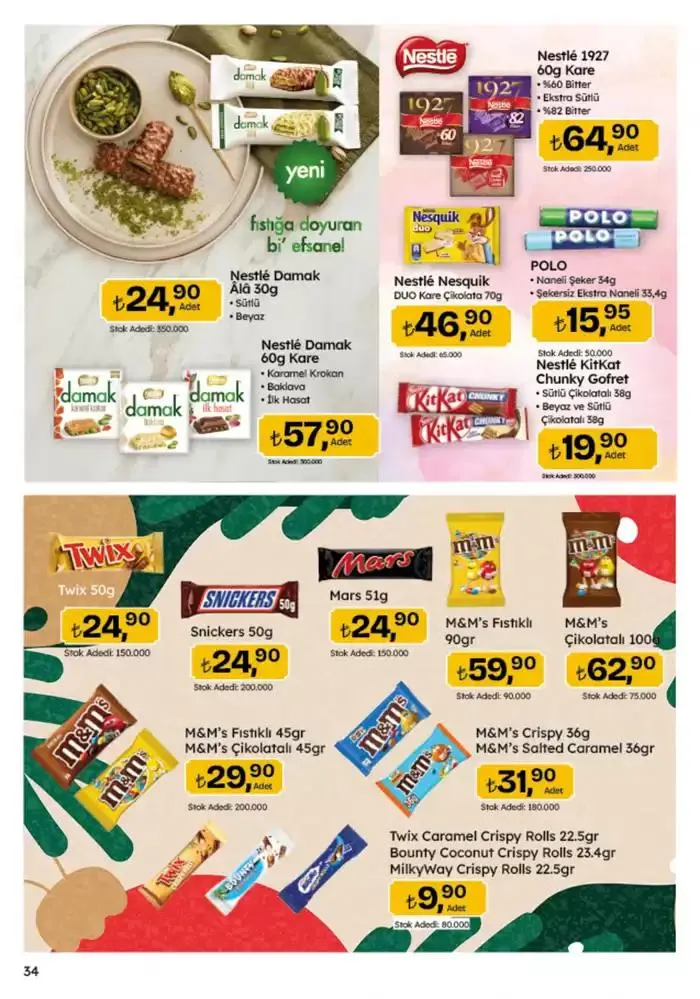 Katalog Özel fırsatlar ve indirimler 23 Ocak - 5 Şubat 2025 - aktüel Sayfa 34