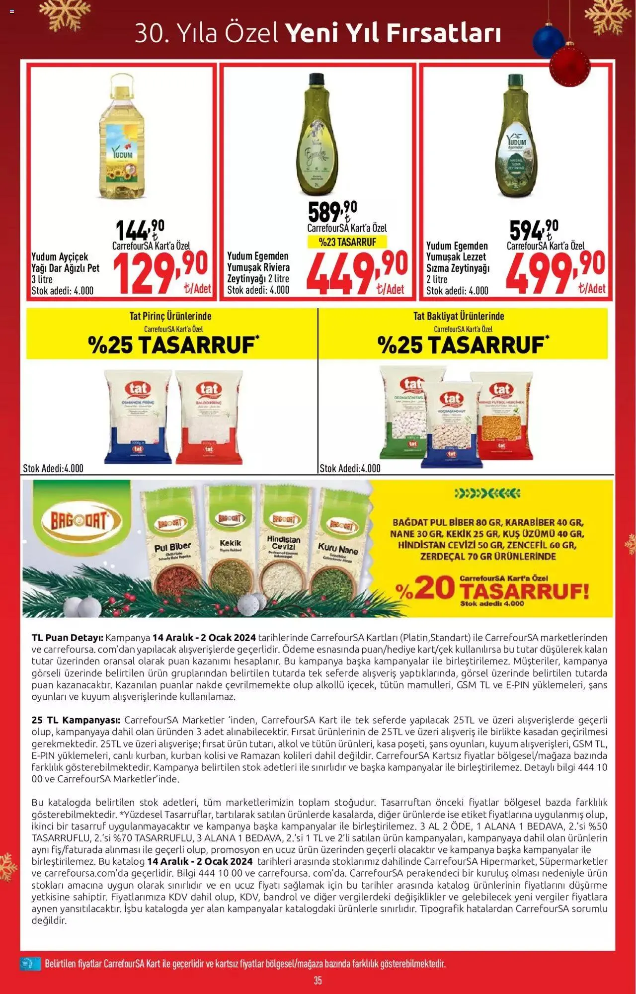 Katalog CarrefourSA Katalog 25 Aralık - 2 Ocak 2024 - aktüel Sayfa 35