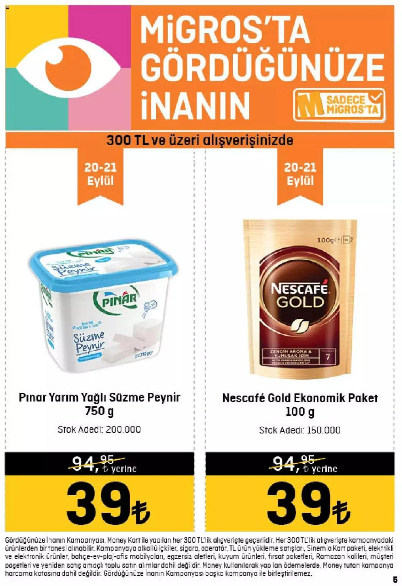 Katalog Migros Katalog - 5M Migroskop 14 Eylül - 27 Eylül 2023 - aktüel Sayfa 5