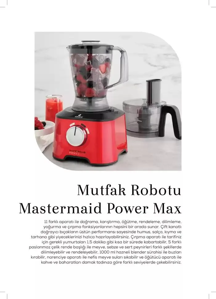 Katalog Küçük Ev Aletleri İlkbahar 30 Ekim - 31 Aralık 2024 - aktüel Sayfa 41