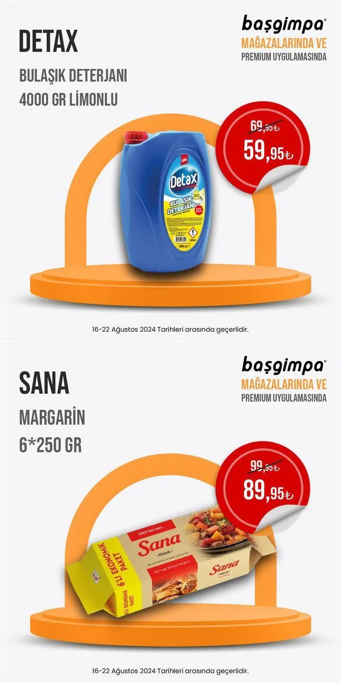 Katalog HAFTANIN FIRSATLARI 16 Ağustos - 22 Ağustos 2024 - aktüel Sayfa 2