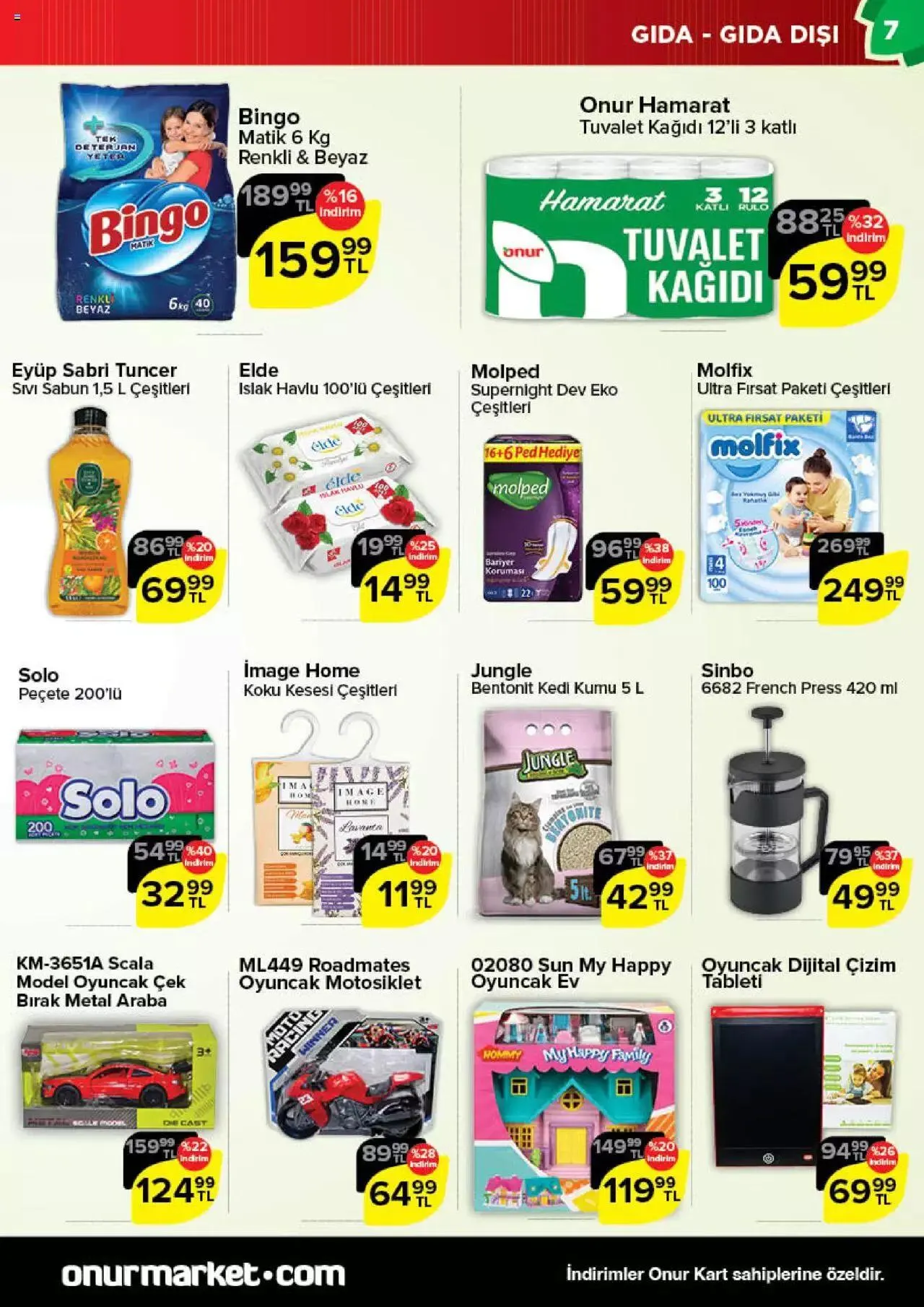 Katalog Onur Market Katalog 9 Kasım - 21 Kasım 2023 - aktüel Sayfa 7